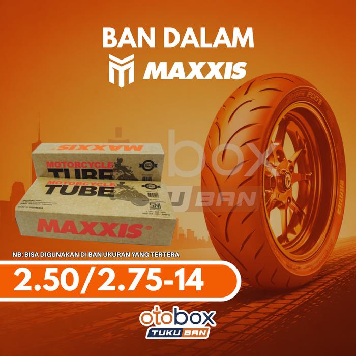 BAN DALAM MOTOR RING 14 MAXXIS BAN DALAM MOTOR MATIC MAXXIS