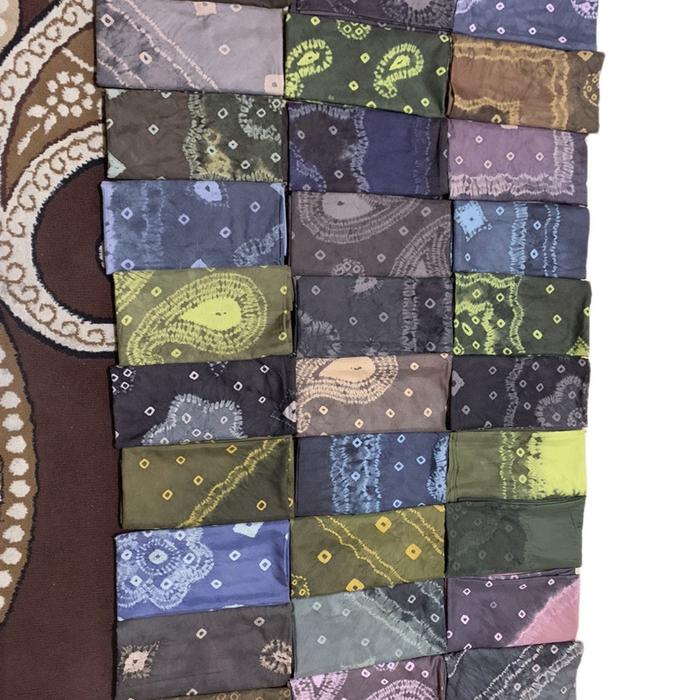 Jumputan Palembang  (Asli dari kerajinan tangan ) Songket jumputan khas Palembang