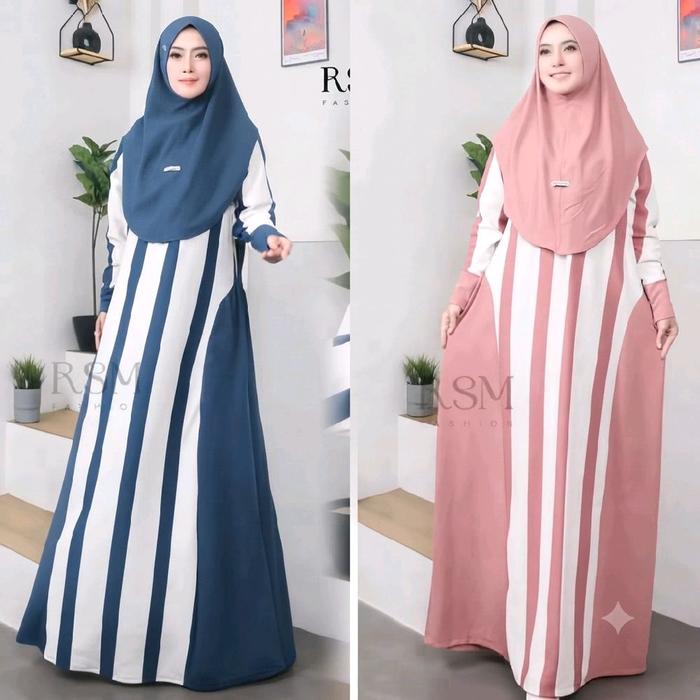 Vanisa Set Hijab Syar'i / Gamis Lebaran