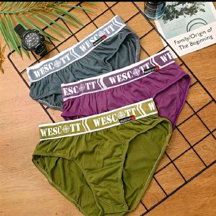 3 pcs Wescott Saga CD pria Dewasa