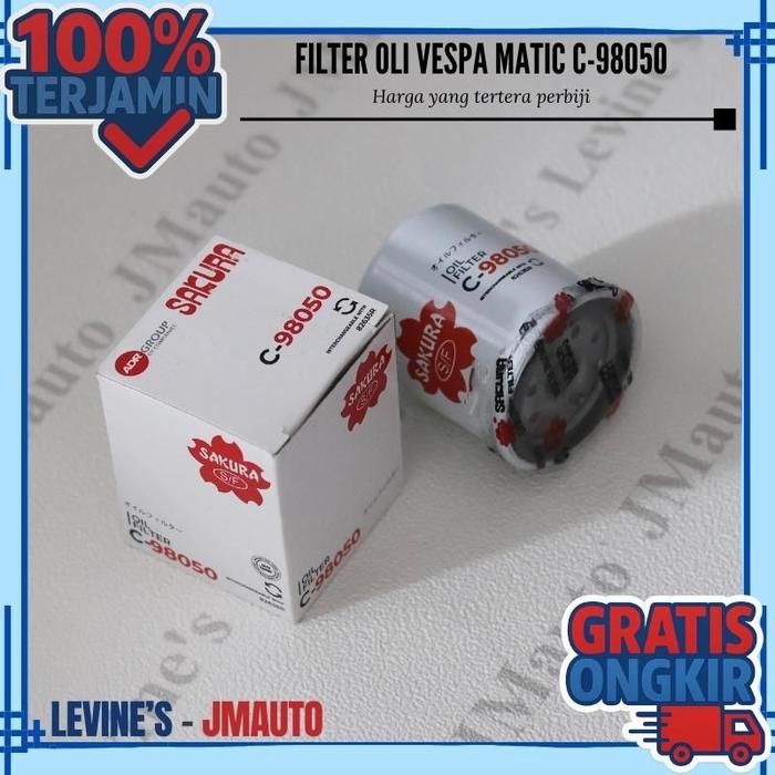 filter oli vespa matic sakura C-98050 / filter oli vespa matic piaggio / filter oli sprint / filter