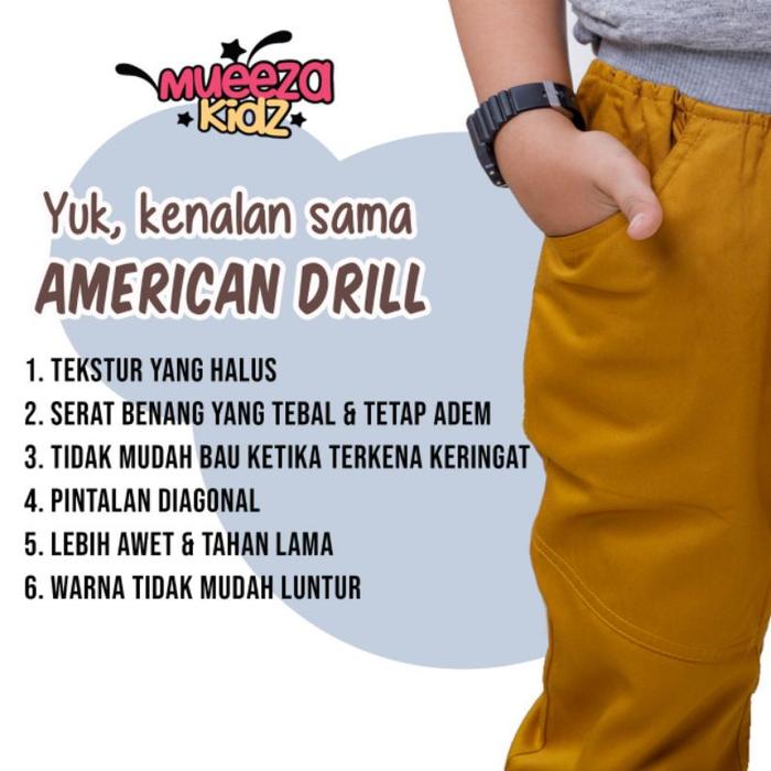 CELANA JOGER UNISEX 5 -16 TAHUN BY MUEEZA KIDS | CELANA JOGER ANAK - REMAJA UNISEX | CELANA PANJANG 
