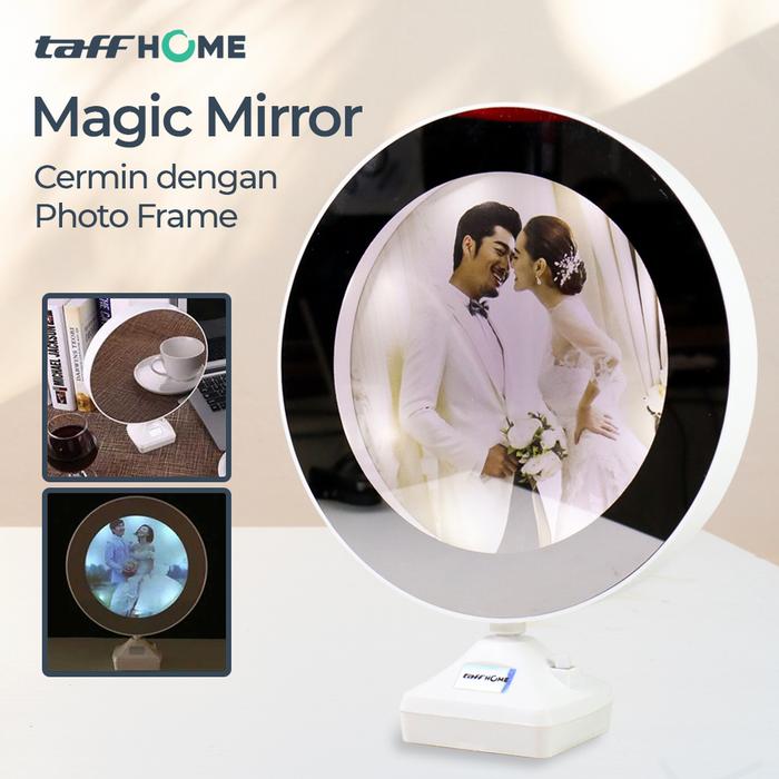 TaffHOME Cermin Magic Mirror dengan Photo Frame - A1240