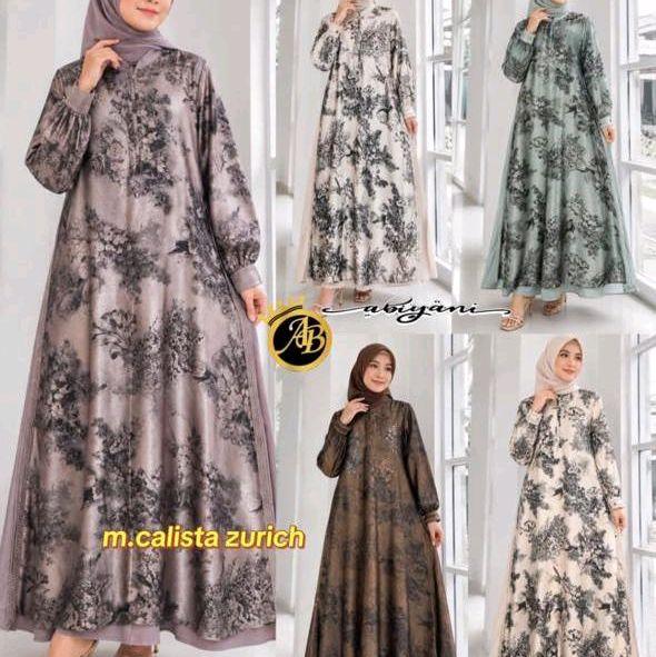 Gamis abiyan belah samping