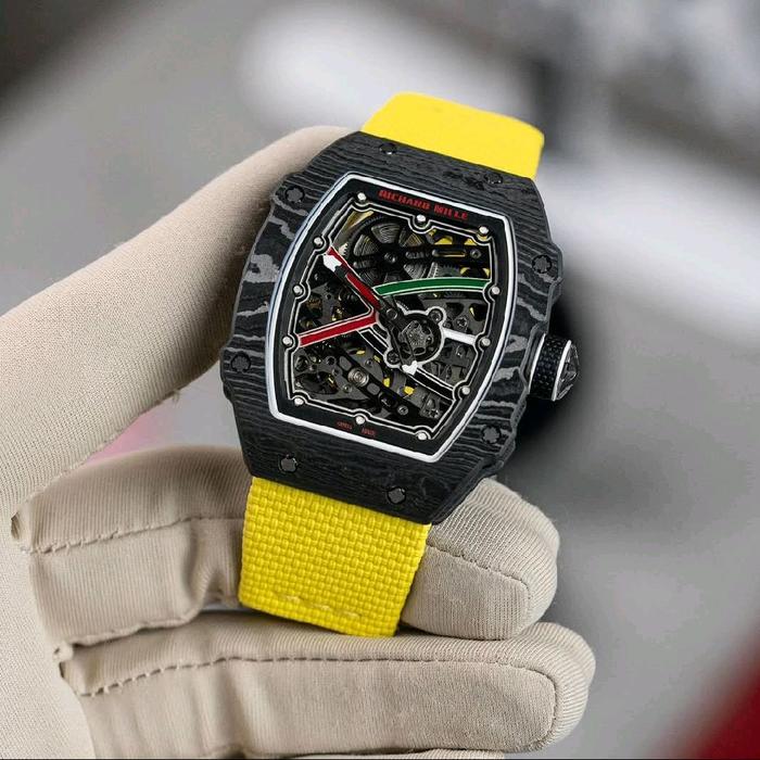 Richard Mille RM 67-02 Tourbillon Carbon Dial Swiss Automatic Factory 40mm Luxury