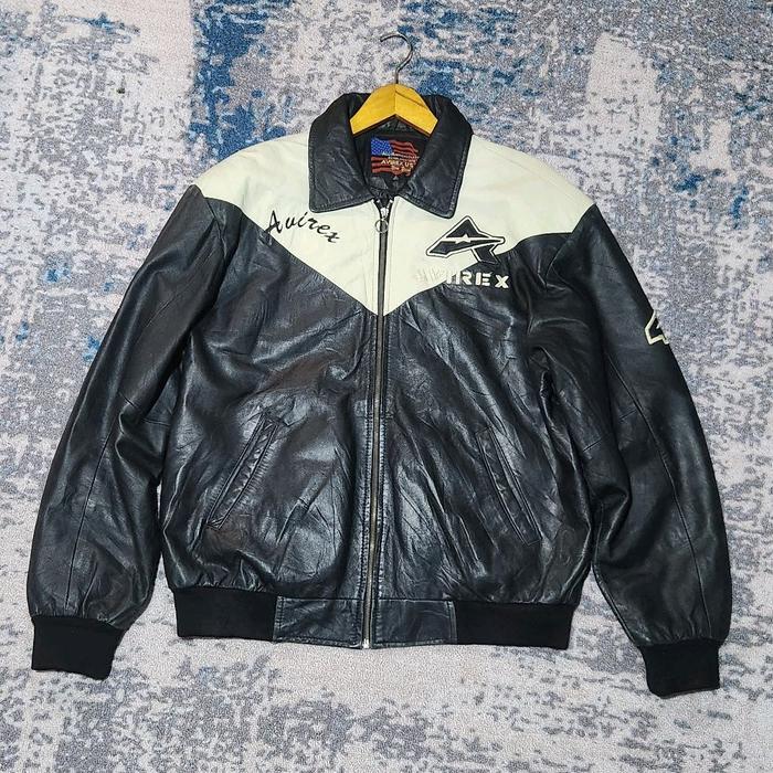 leather Jacket Avirex Original