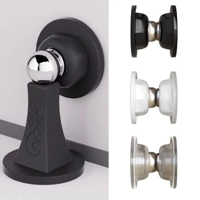 Stopper Pintu Rumah Magnet Penahan Pintu Rumah Door Stopper Magnet Pintu Pemasangan Di Dinding