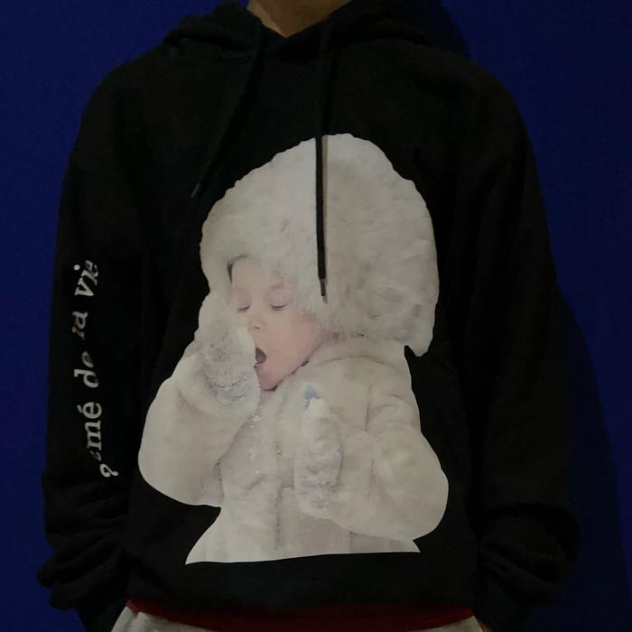 Hoodie oversize lucu dan keren