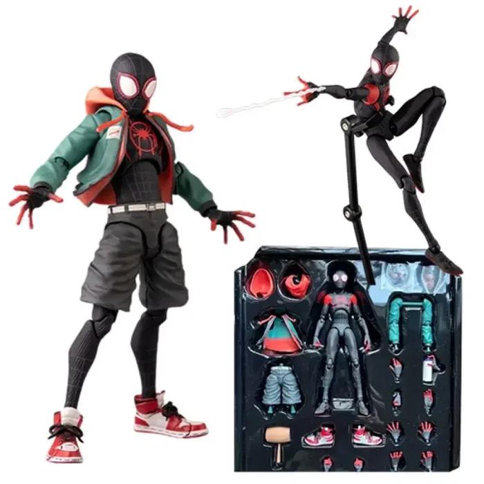 In Stock Marvel Legends Sentinel Spiderman Action Figure Spider-verse Miles Sv Shf Morales Peni Park