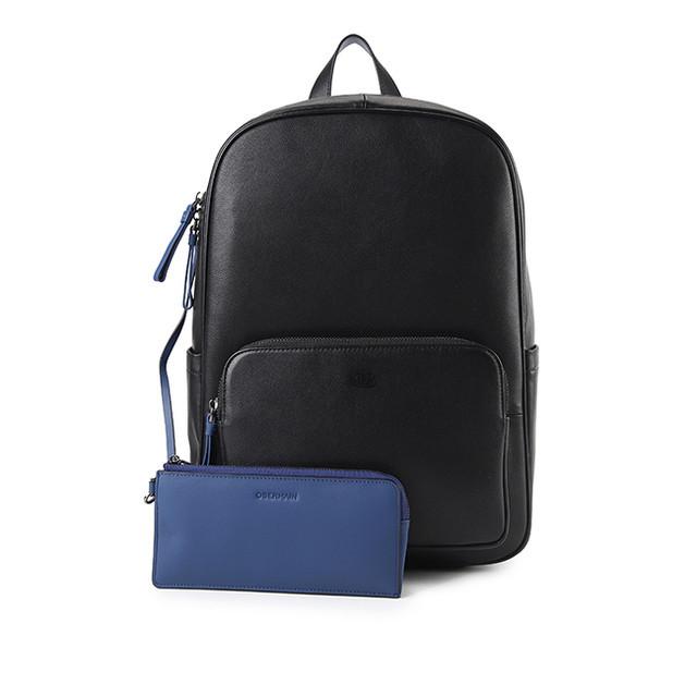 Obermain Tas Pria DENNIS BACKPACK-L Black OBC1211BLK