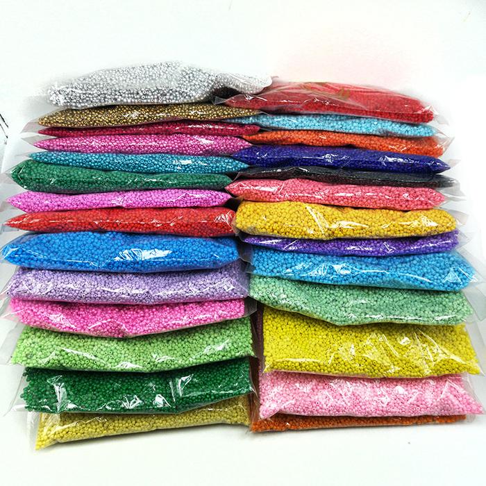 450g/Bag 2mm 3mm 4mm Paint Millet Beads Glass Bead Scattered Beads