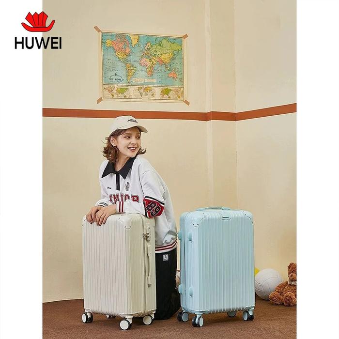 【HUWEI】A973 KAPASITAS BESAR 20/22/24/26 INCH KOPER ORIGINAL IMPORT KOPER 28 INCH POLO ORIGINAL ANTI 