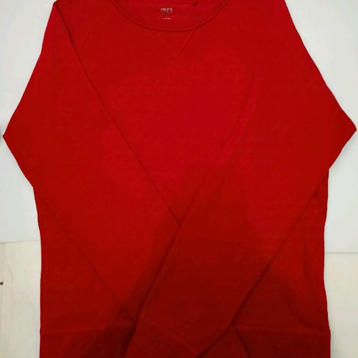 Crewneck Uniqlo Original Maroon