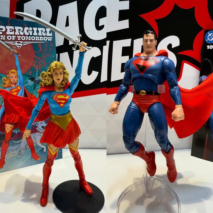 McFarlane Toys Superman kingdom Come Supergirl: Woman Of Tomorrow 18cm Action Figure Dc Direct Model