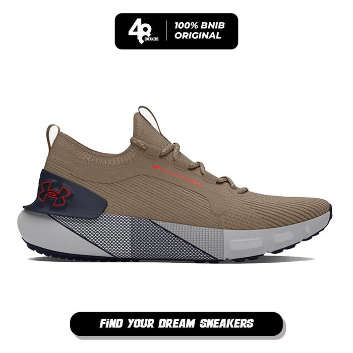 Sepatu Lari Pria Hovr Phantom 3 Se Brown (3026582-200) Original