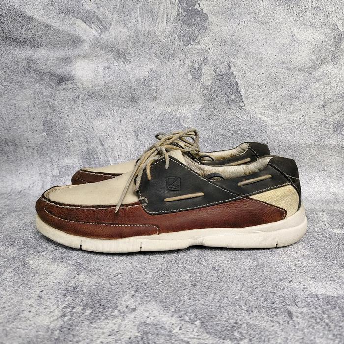 SEPATU LOAFERS SPERRY TOP SIDER CHARTER COLLECTION 2 EYE SECOND ORIGINAL LIKE NEW