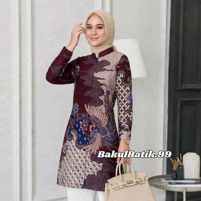 BakulBatik.99 Batik Couple Motif Terbaru Baju Seragam Wanita & Pasangan Cocok Untuk Kondangan Kantor