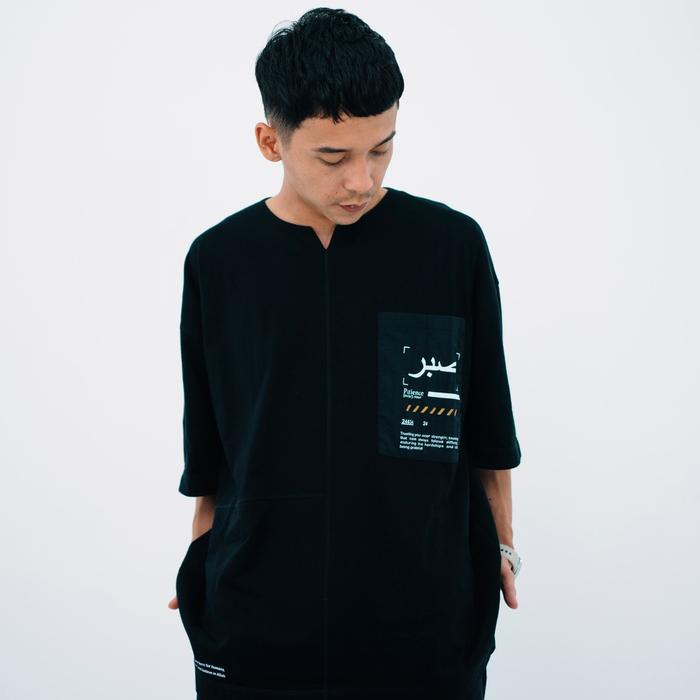 Jouda - Kurta Tshirt, Kurta Tshirt Pria, Kurta Tshirt Premium, Tshirt Oversized - Sabr