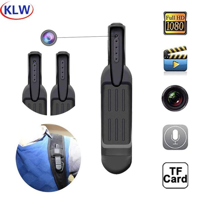 KLW T189 Mini Camera HD 1080P Camera Wearable Body Pen Camera Digital