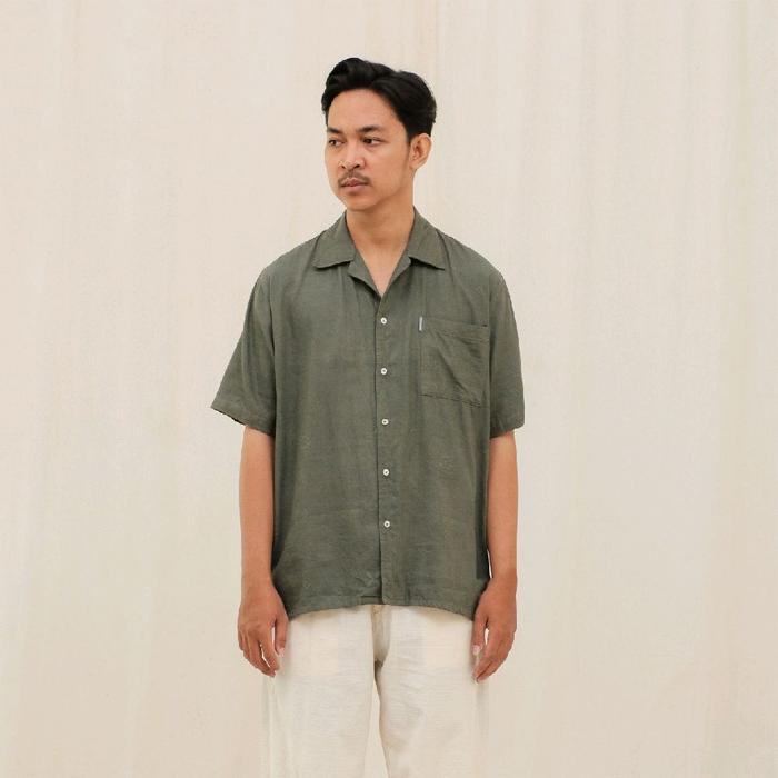 CRAFTDENIM | OPEN COLLAR SAGE ICON