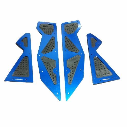 Bordes Nmax pijakan alas kaki Nmax -karpet Yamaha Nmax biru
