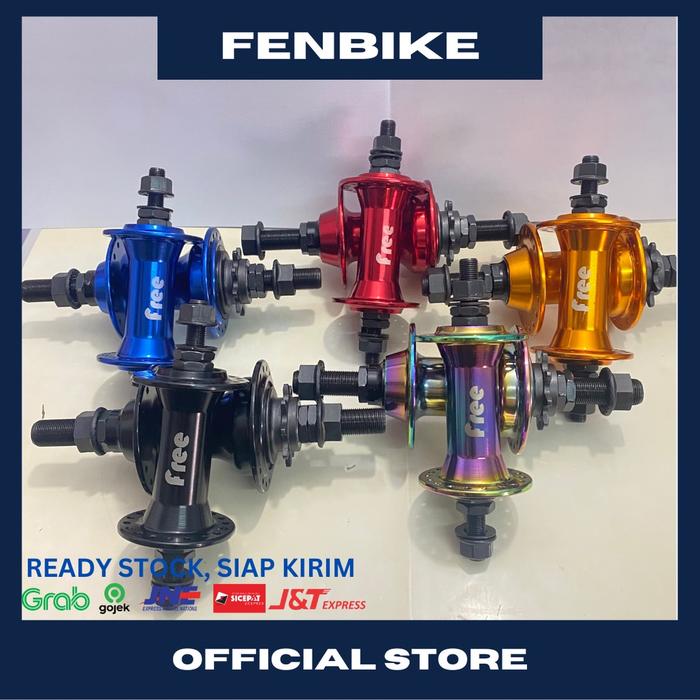 "Jual Produk Hub Freehub BMX Free 9T 36H Jangkrik Alloy Bearing ''