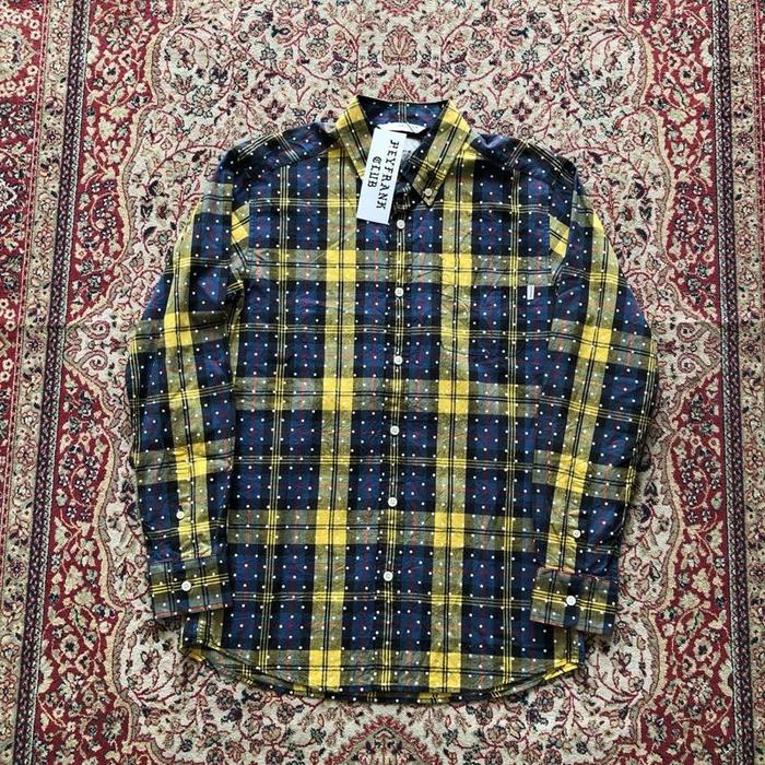 Kemeja Thisisneverthat flannel Vintage Thisisneverthat streetwear Hi299