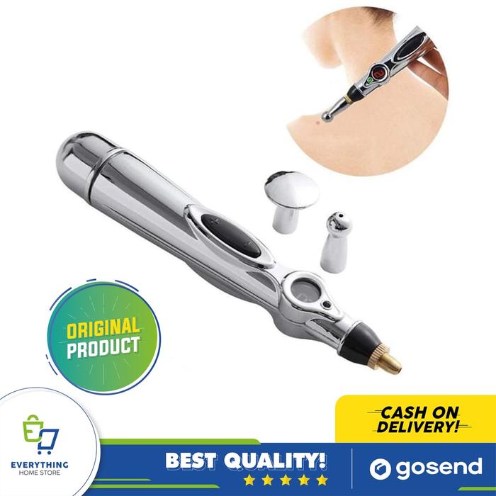 Alat Akupuntur Magnetic Therapy Pen Massager 9 Gears ORIGINAL EHS