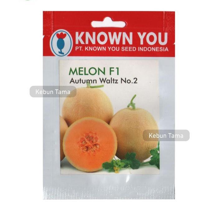 Benih Melon Hibrida Autumn Waltz No 2 F1 Known You Seed Isi 8 Biji