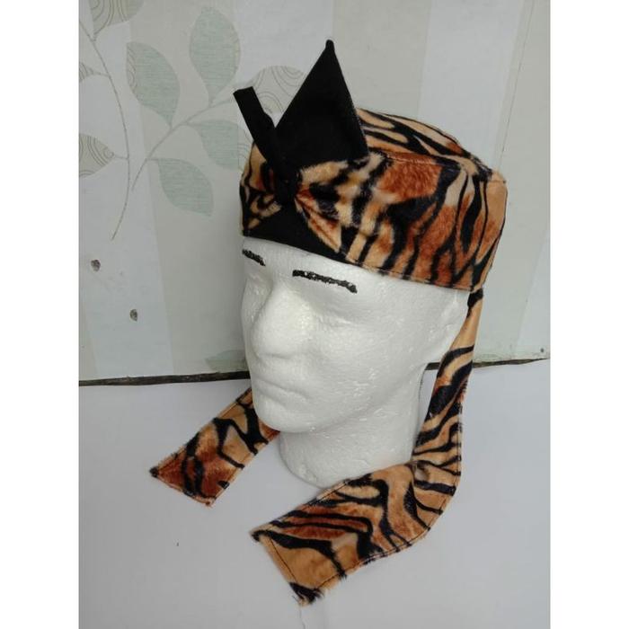 n Sancang Lodaya - Iket Sunda Loreng n motif Maung