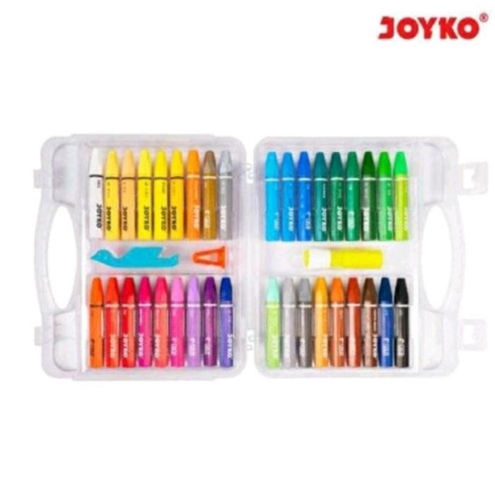 Krayon / Crayon Oil Pastel 36 Warna Joyko