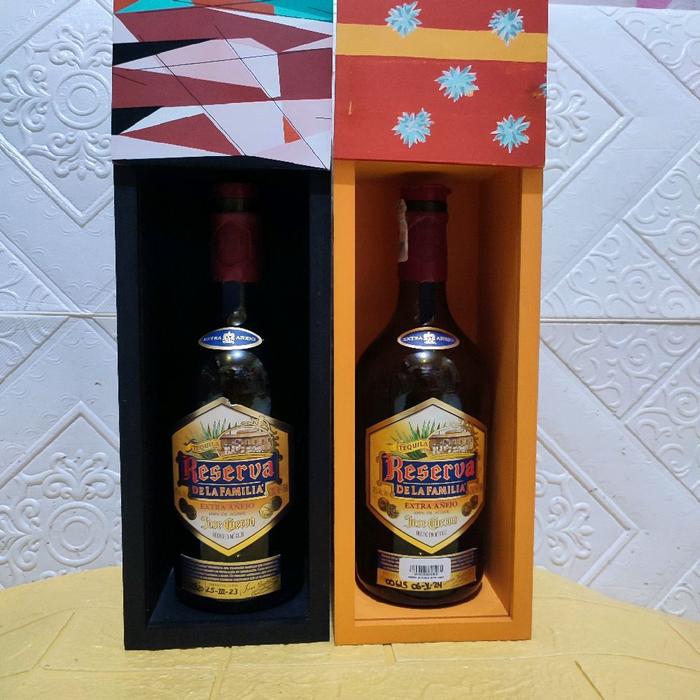 botol bekas kosong JOSE CUERVO + box