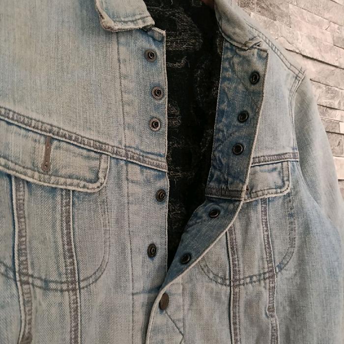 ( size S ) jaket jeans vintage JDM lee x n.hoolywood meteorite denim jacket