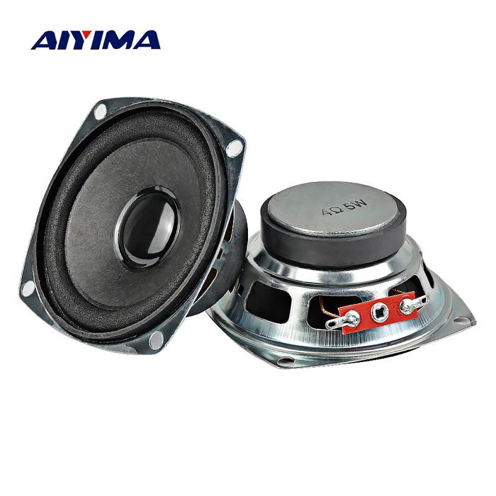 AIYIMA 4 Ohm 5W Audio Portable Speaker 3 Inch 77mm Full Range Altavoz