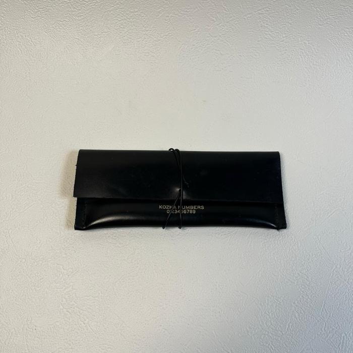 Kozha Numbers Pouch black