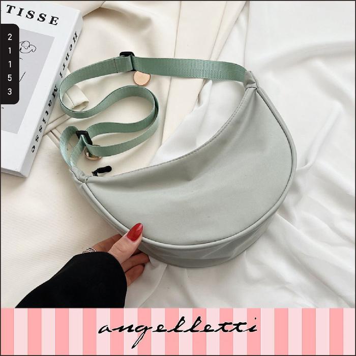 ANGELLETTI Tas Wanita Nylon Uniqlo Messenger Bag