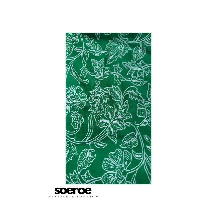 Kain Batik Meteran Untuk Baju fatayat Nu Wanita Terbaru Bahan Sanwos Premium