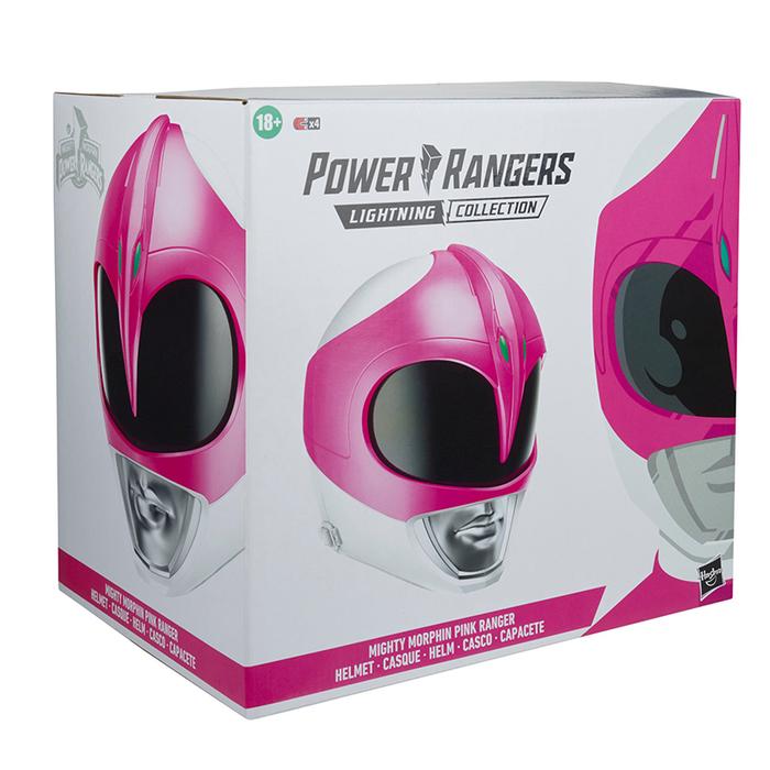 Hasbro Power Rangers Petir Koleksi Perkasa Morphin Pink Helm 1/1