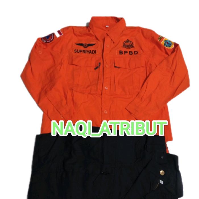 SERAGAM PDL BPBD SERAGAM BPBD ORANGE Baju