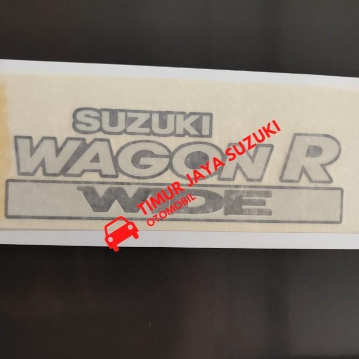 Sticker suzuki wagon R wide SGP Sparepart Suzuki [NTS]