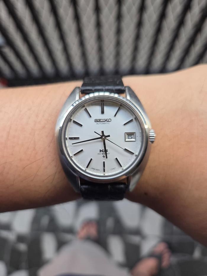 King Seiko 5625 - 7080 White Dial Automatic