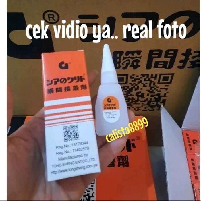 Lem G Korea kualitas super THONG SHENG Alteco Fulloc Multifungsi Super Glue Besi Power Glue