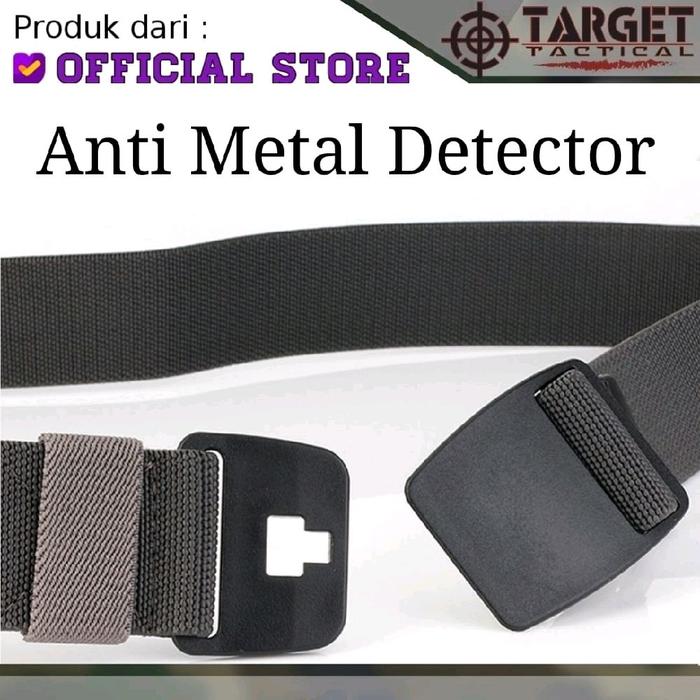 Gesper Tactical BattleGrip Ikat Pinggang Tactical Anti Metal Detector
