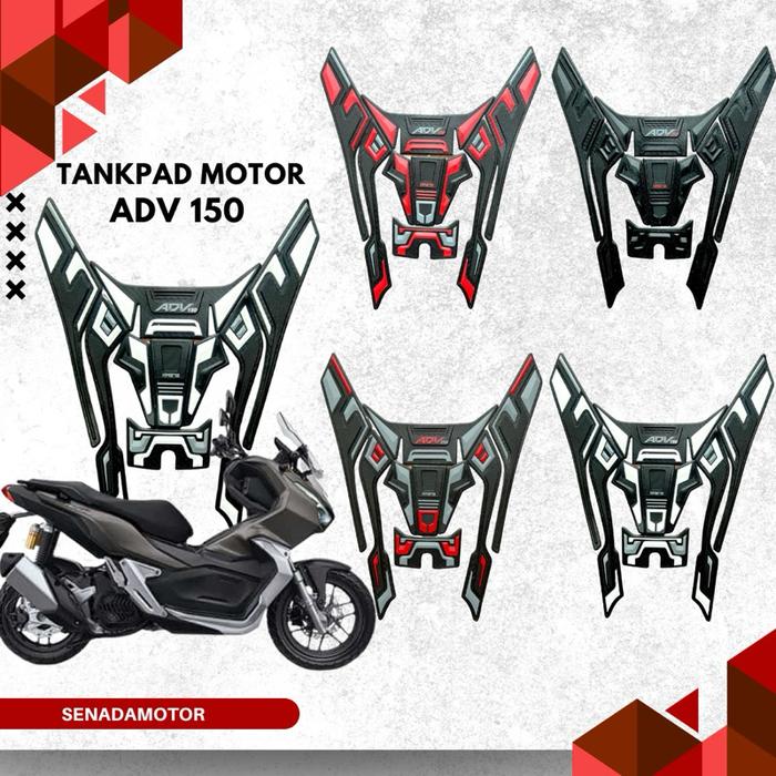 Tankpad Adv 150 Pelindung Body 100% Karet - Aksesoris Variasi Motor Honda Adv 150