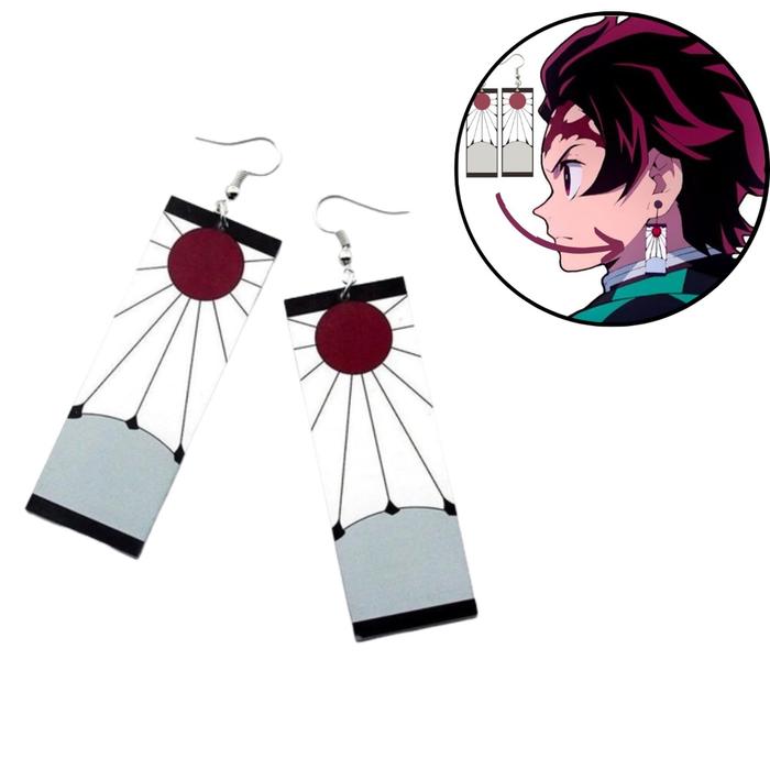Anting Tanjiro Demon Slayer Cosplay