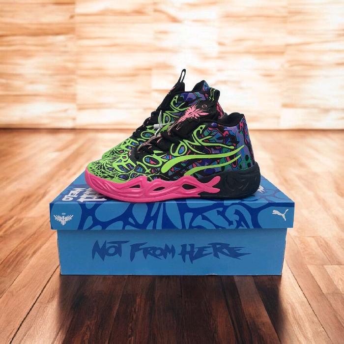 Sepatu Unisex Puma Lamelo Ball MB 04 Multicolour Original Guarantee