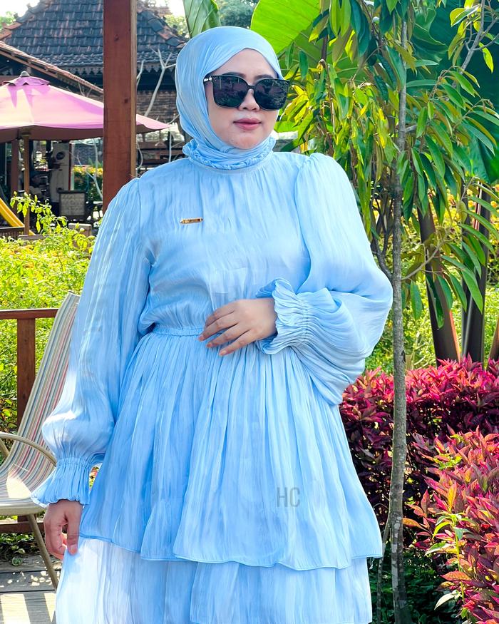 HAYDAN SET DRESS PASMINA KODE*5831*