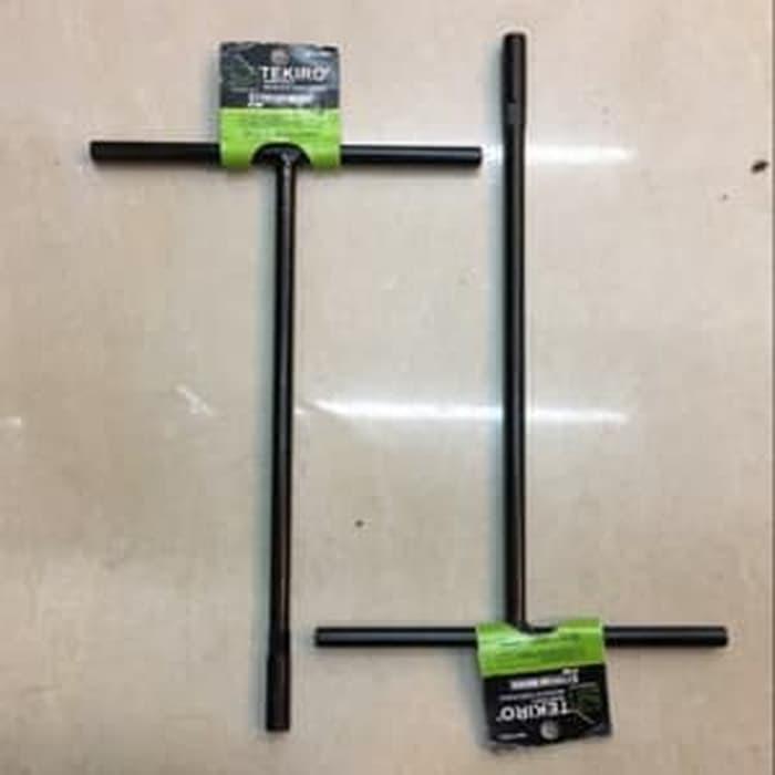 Tekiro Kunci Sock T / Kunci T / Sok T Hitam 8 Mm