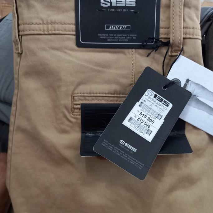 Celana Chino Slim Fit S135 Full Tag Halilintar_Store