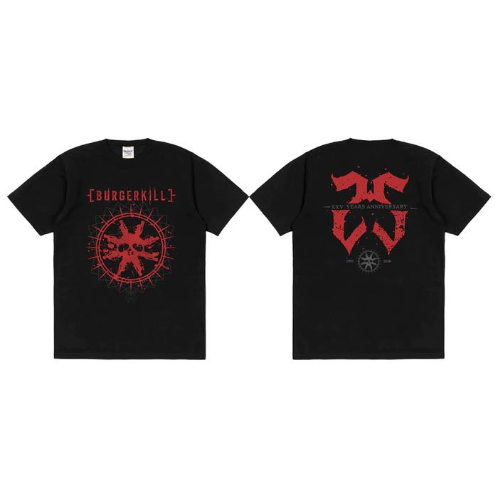Rockermusic T-shirt Band Burgerkill 25th Anniversary